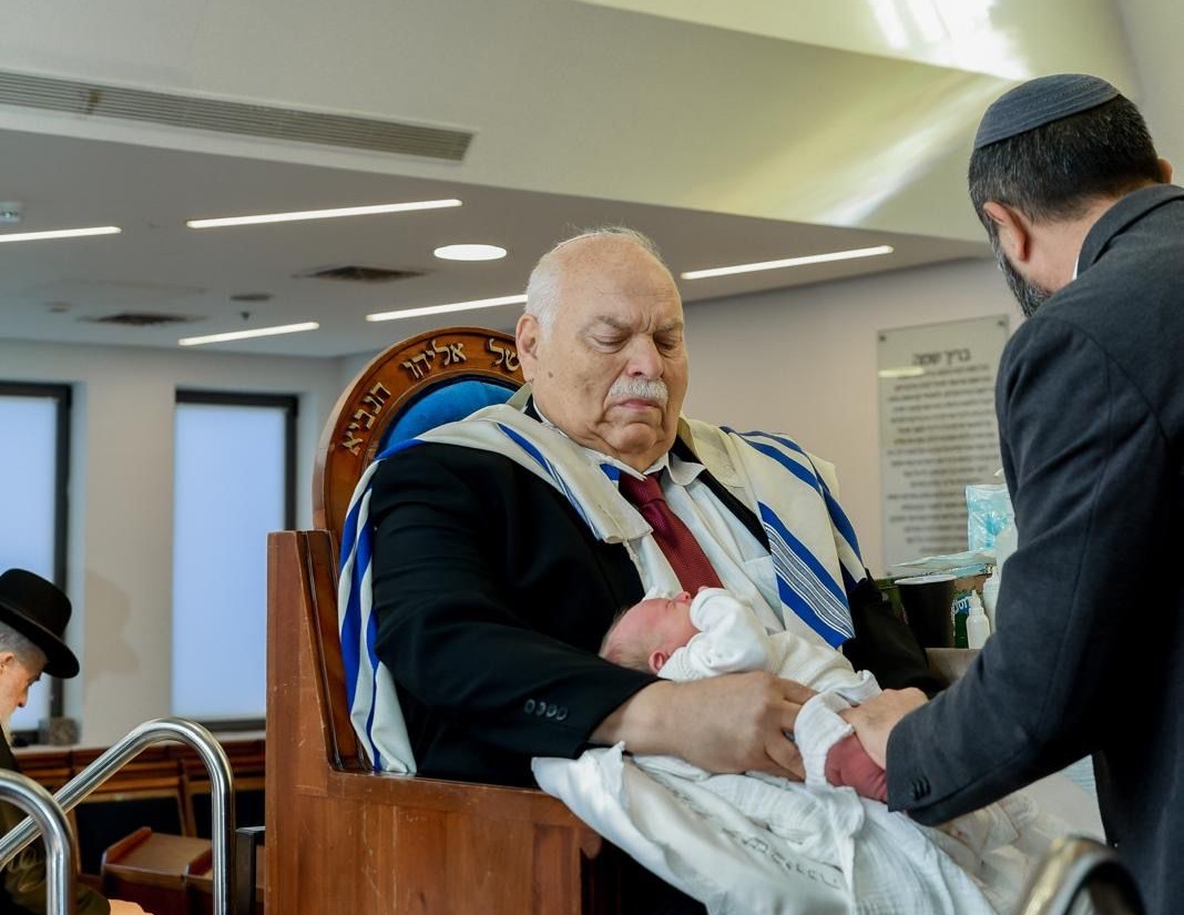 סבא פרייליכמן מתרגש