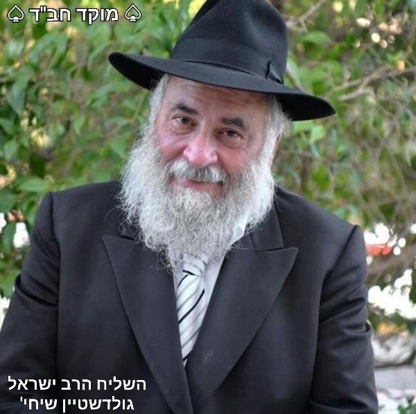 שליח חב"ד הפצוע, הרב גולדשטיין
