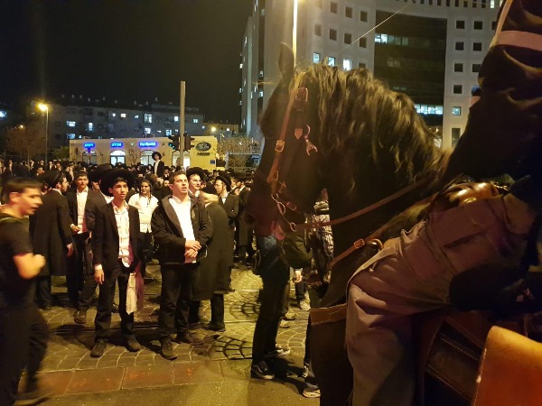 הפגנת החרדים בירושלים