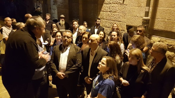 המועמדים בסיור