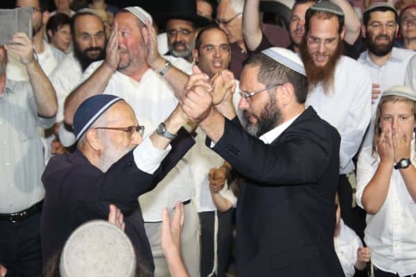טקס ההכתרה של הרב אריאל בראלי