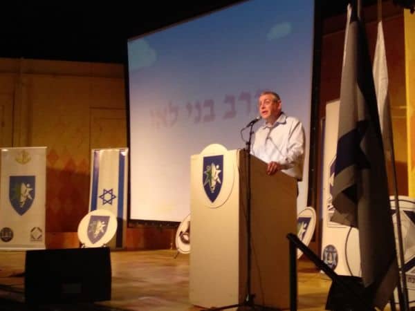 הרב בני לאו בנאומו בכנס