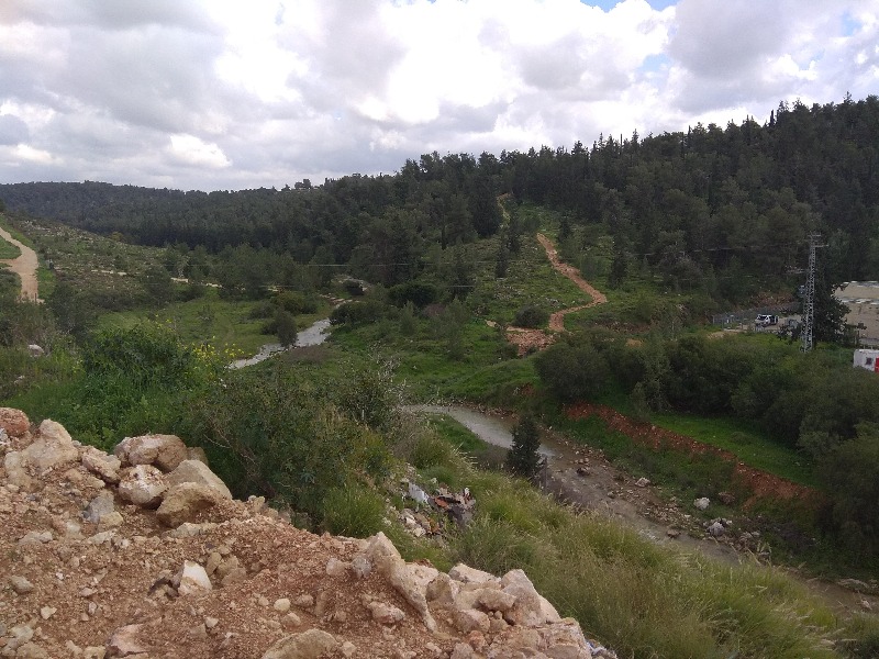 גני מודיעין לפני הבנייה