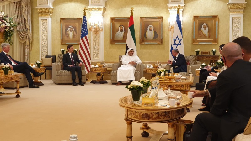ראש המל"ל נפגש עם שר החוץ של איחוד האמירויות