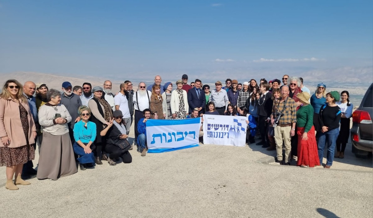 סיור של תנועת ריבונות בבקעת הירדן | 