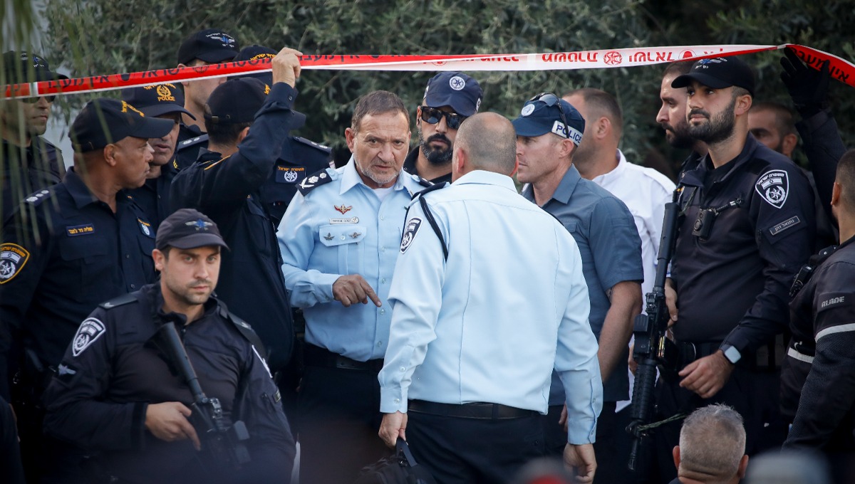 המפכ"ל בזירת הרצח | 