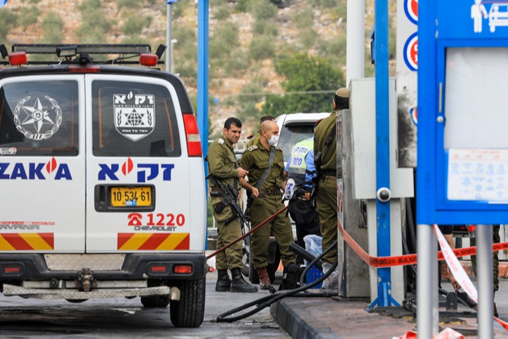 תחנת הדלק "טן" באזור התעשייה באריאל | 