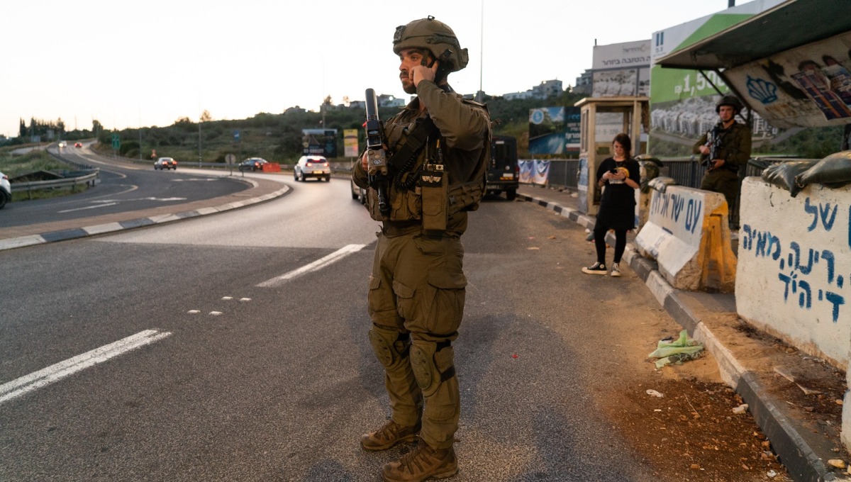 זירת הפיגוע בגיתי אבישר, הערב | 
