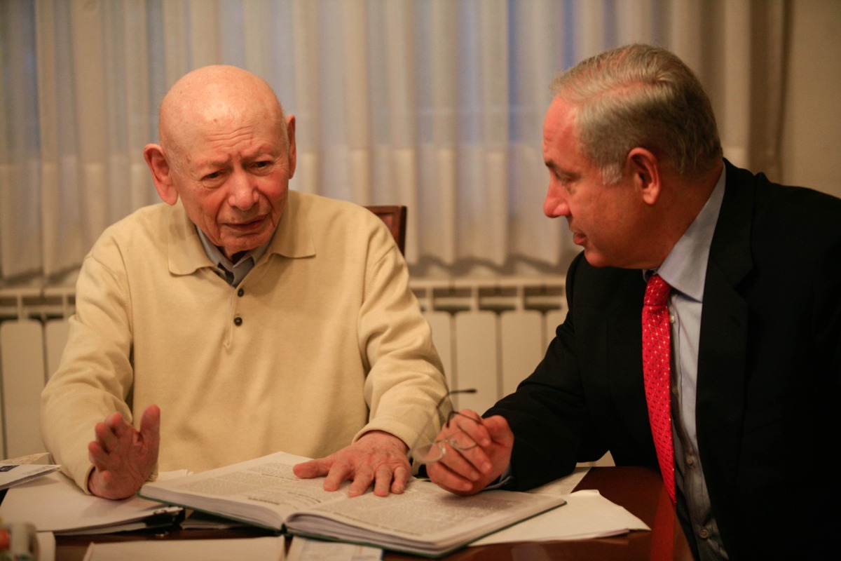 בנציון ובנימין נתניהו, 2009 | 