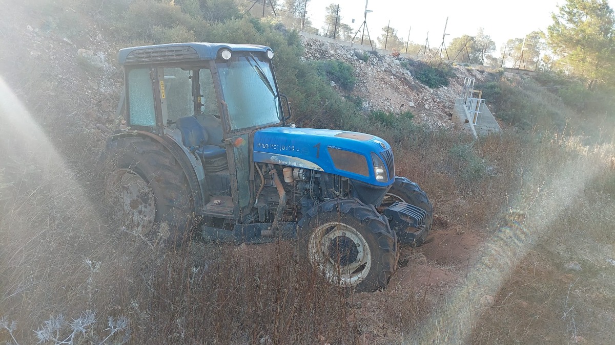 הטרקטור שנגנב והושב