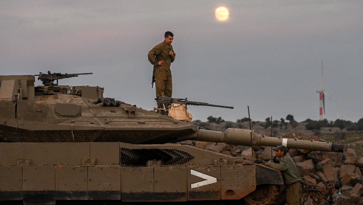 שריונרים בגולן השבוע