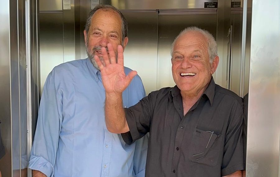 השר חיים כץ ודובר הישוב היהודי בחברון, נעם ארנון | 