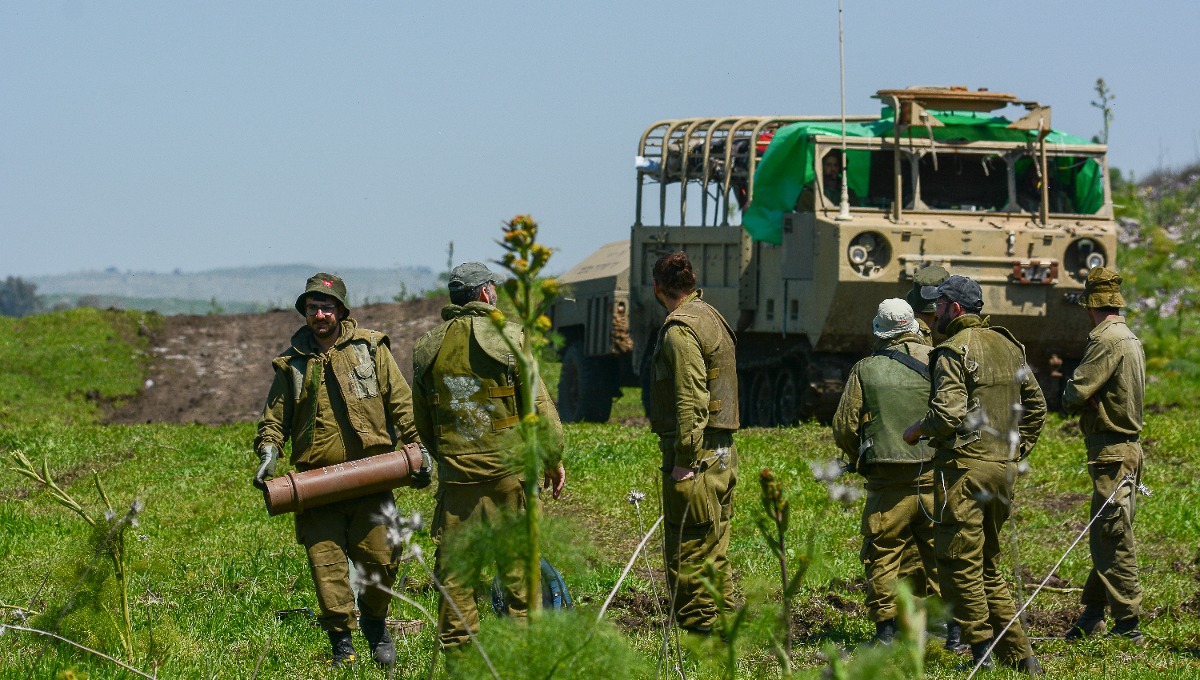 לוחמי מילואים בתרגיל ברמת הגולן, 2022 