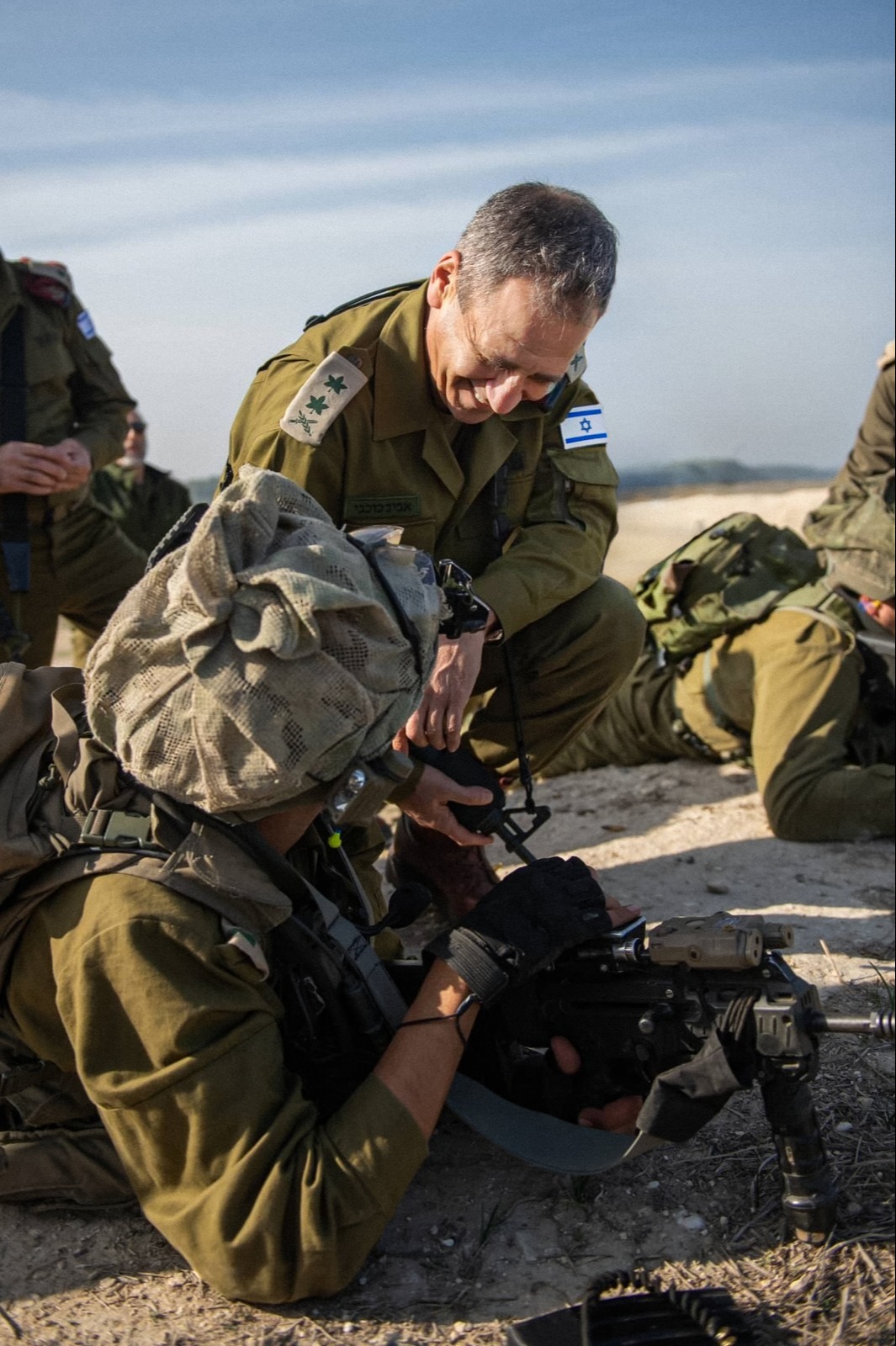 הרמטכ"ל בביקור בתרגיל קשת יהונתן בצפון