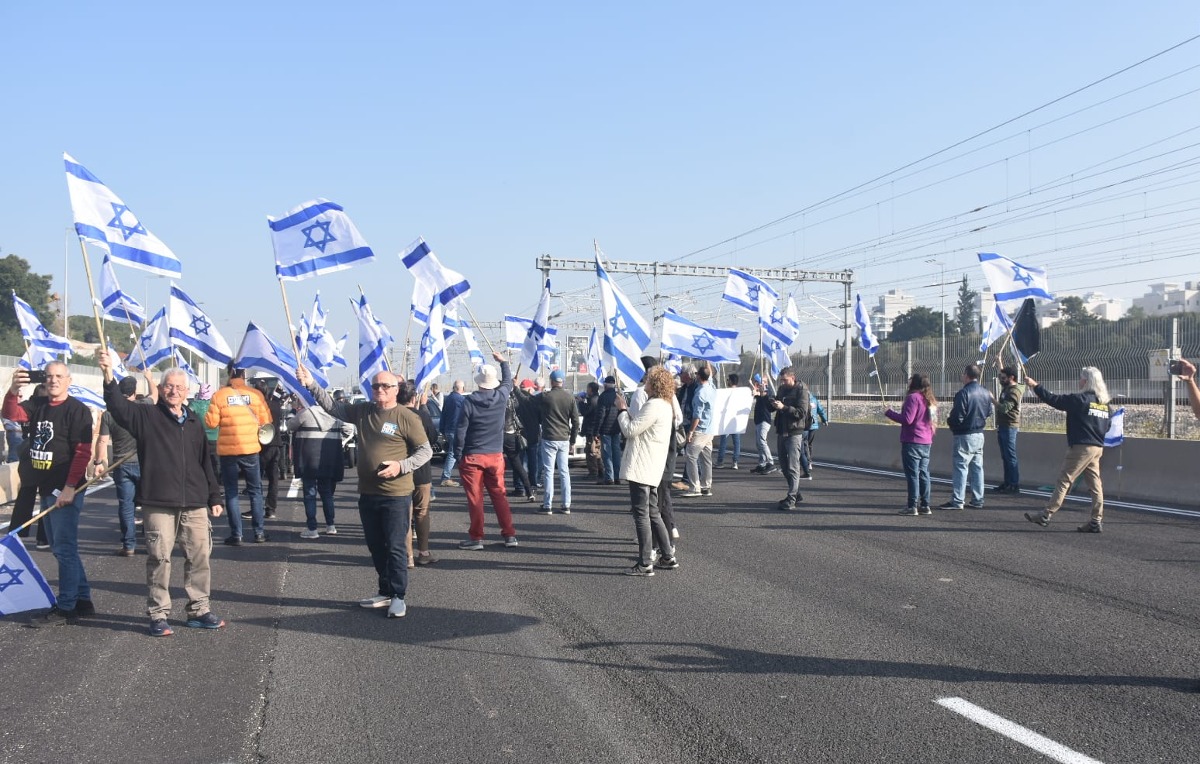 צומת רעננה, הבוקר | 