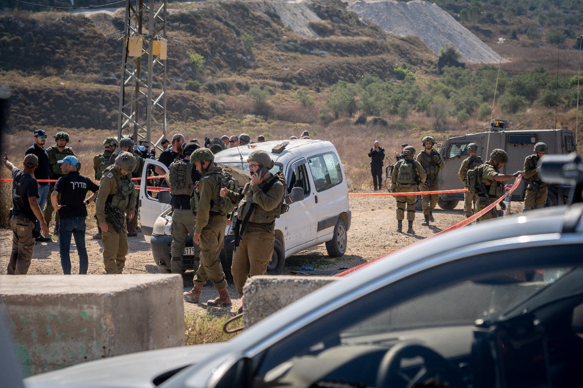 זירת הפיגוע | 