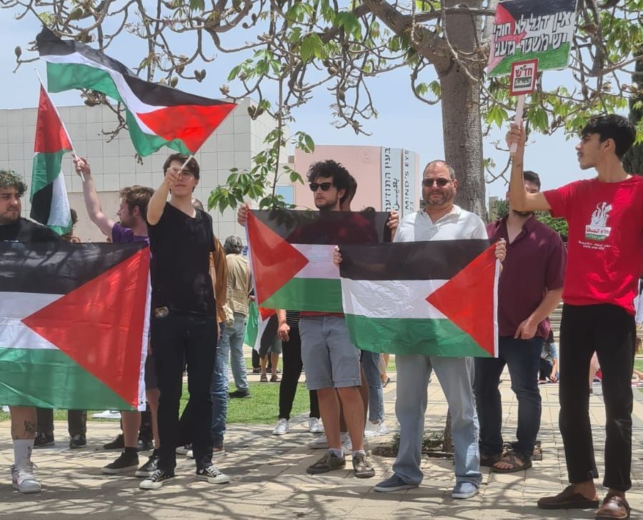 חבר הכנסת עופר כסיף באוניברסיטת תל אביב, היום | 