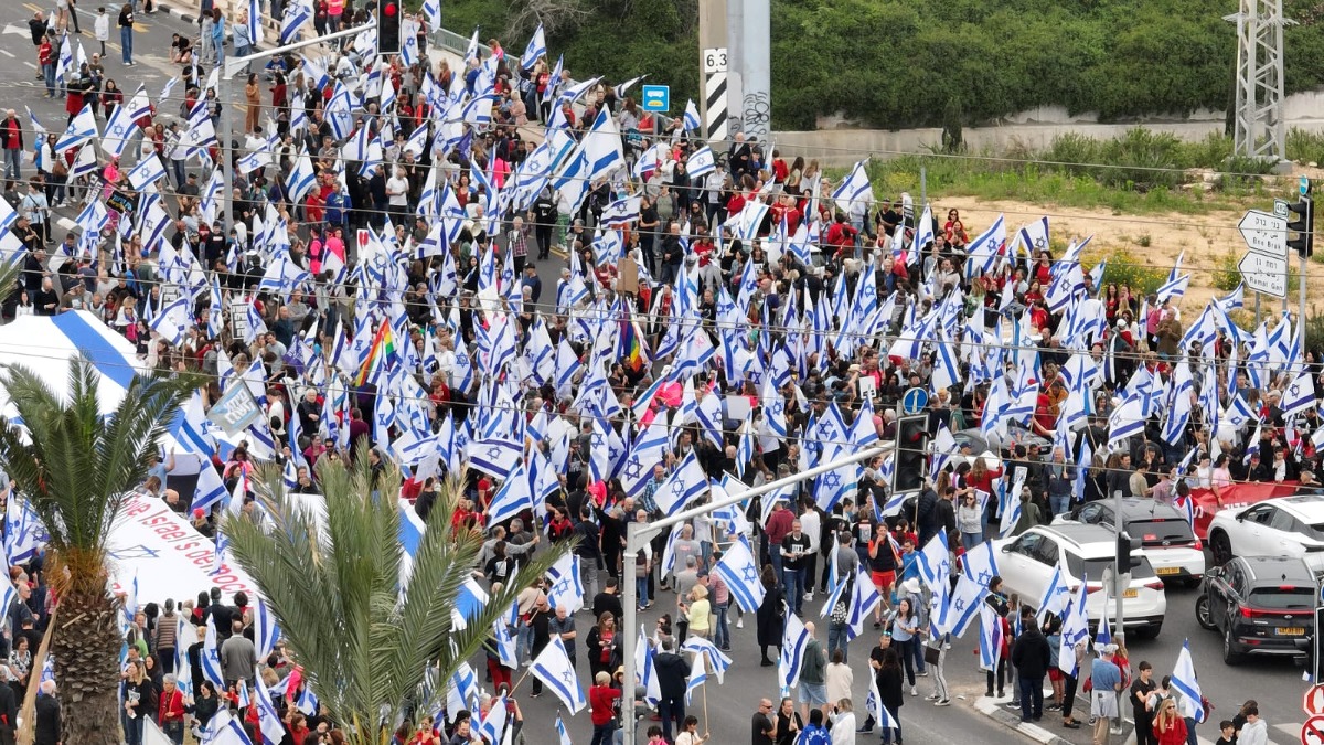 מחאה בכפר הירוק | 