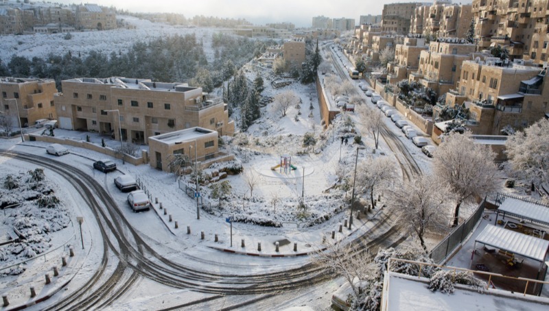 שלג בירושלים, ארכיון