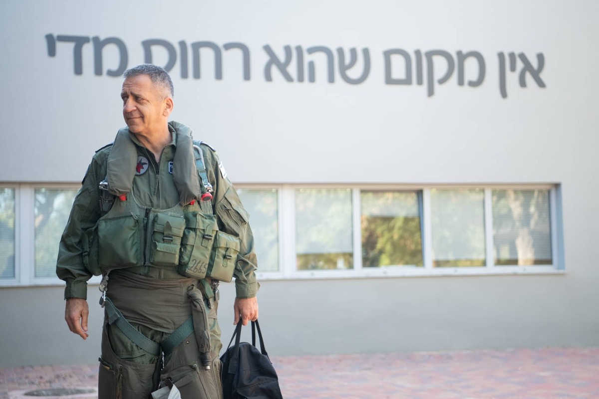 ביקור הרמטכ"ל בחיל האוויר