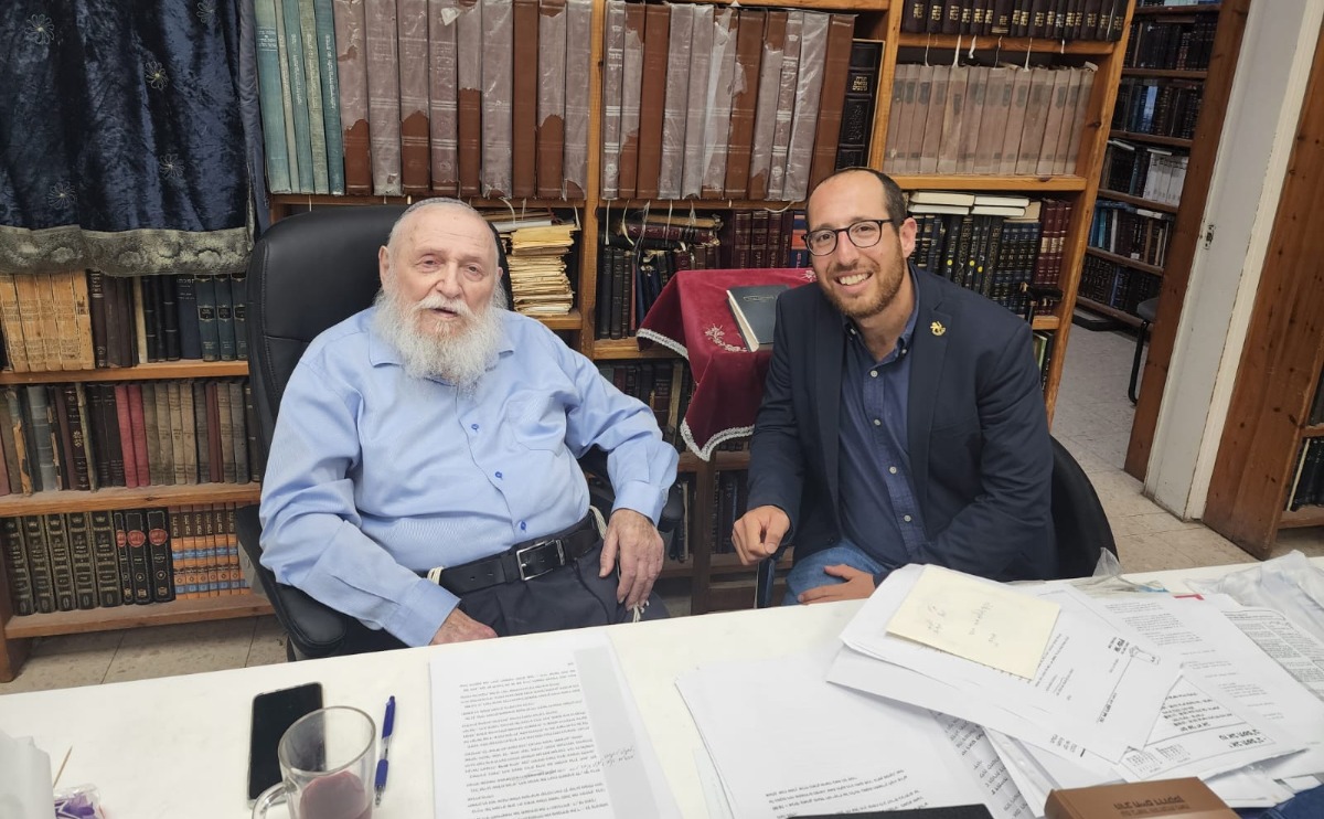 שפייזר עם הרב דרוקמן