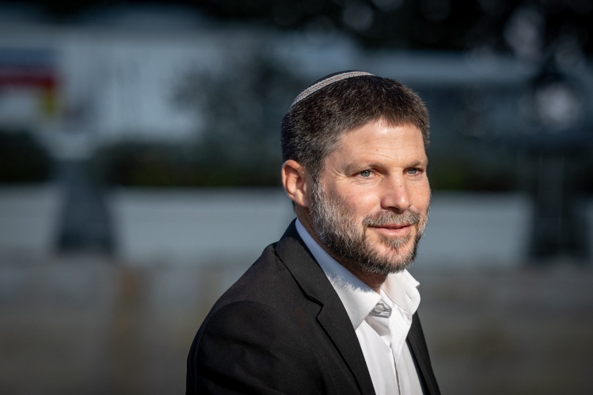 שר האוצר בצלאל סמוטריץ