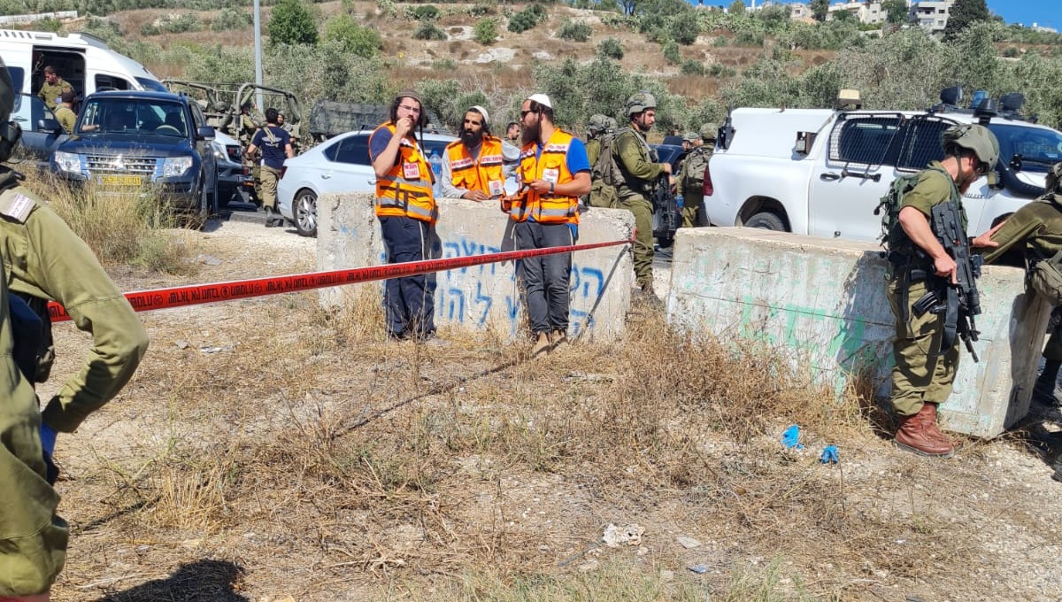 זירת הפיגוע | 