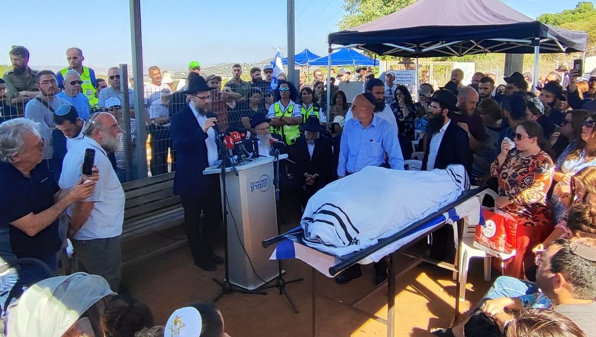 הלווייתו של מאיר תמרי הי"ד | 