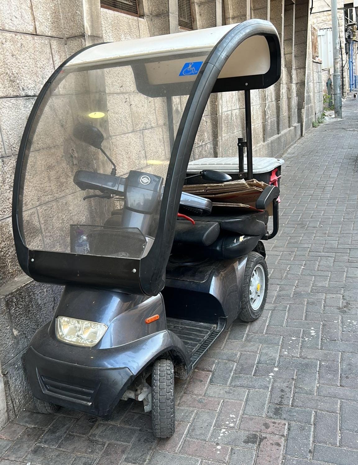 הקלנועית של החשוד | 