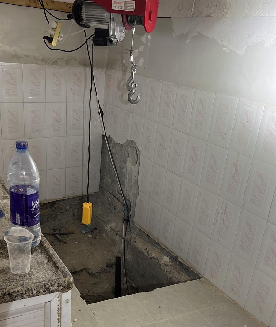 אחד מבורות האמל"ח בג