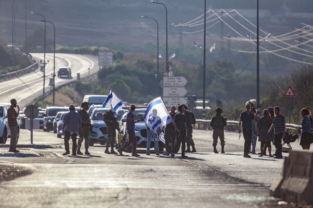 הפגנה אחרי הפיגוע | 