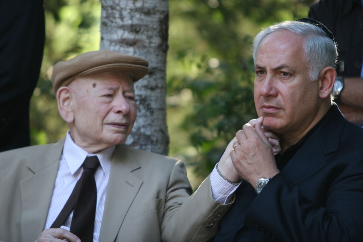 בנציון ובנימין נתניהו, 2007 | 