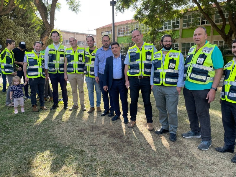 ראשי הארגון והמשתתפים בפרוייקט