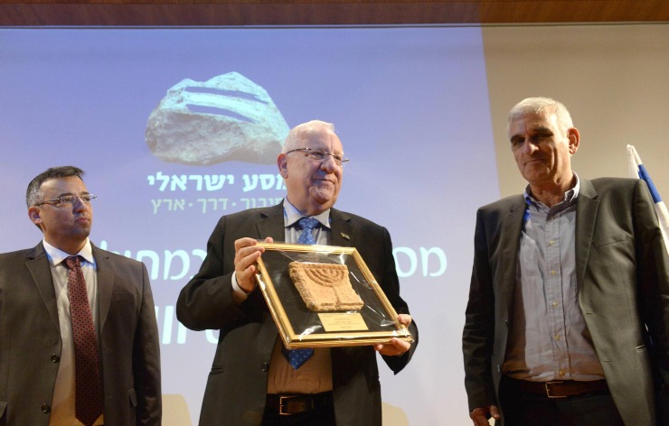 הנשיא לשעבר ריבלין, באירוע של מסע ישראלי,