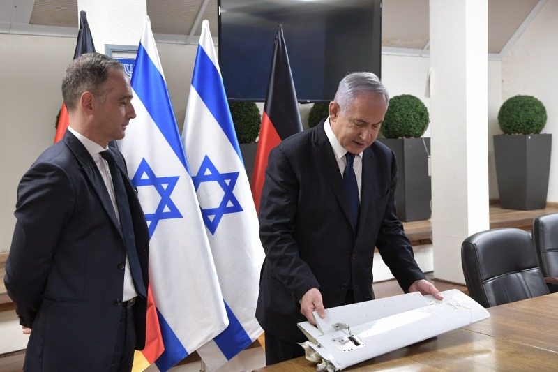 נתניהו ושר החוץ הגרמני הייקו מאס