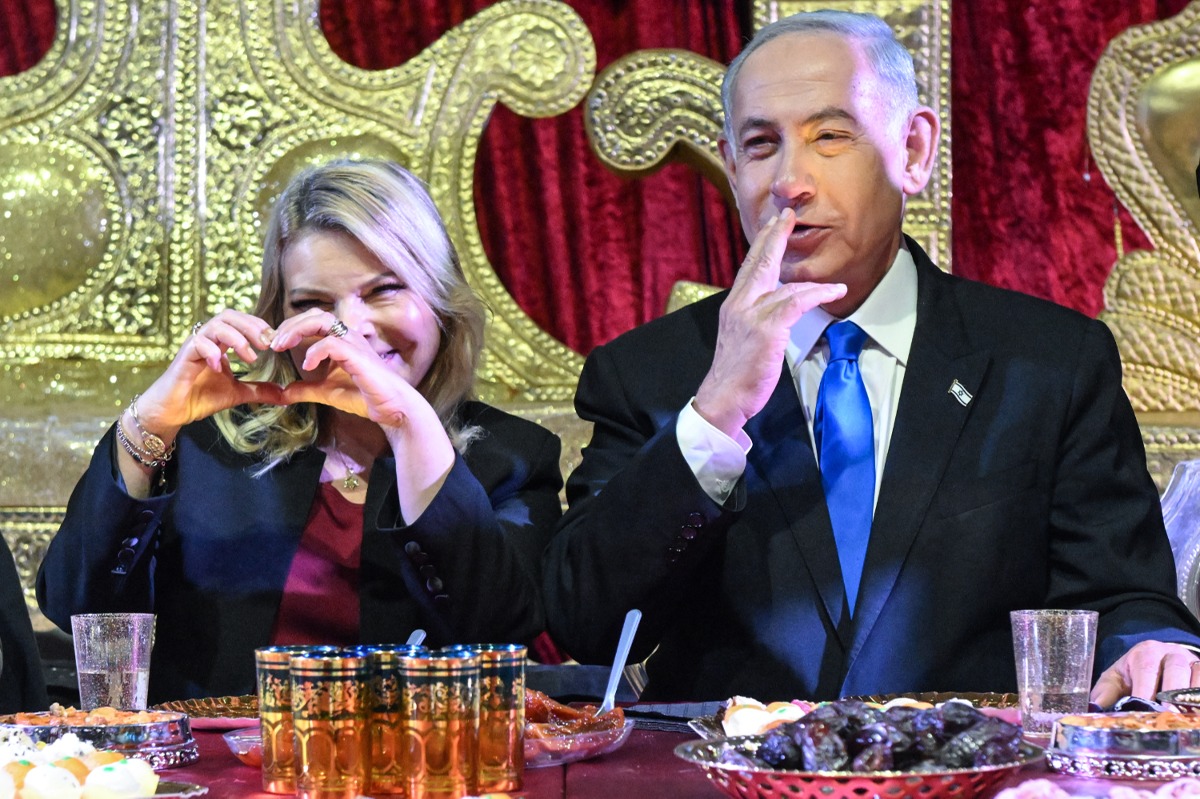 ראש הממשלה נתניהו בחגיגות המימונה