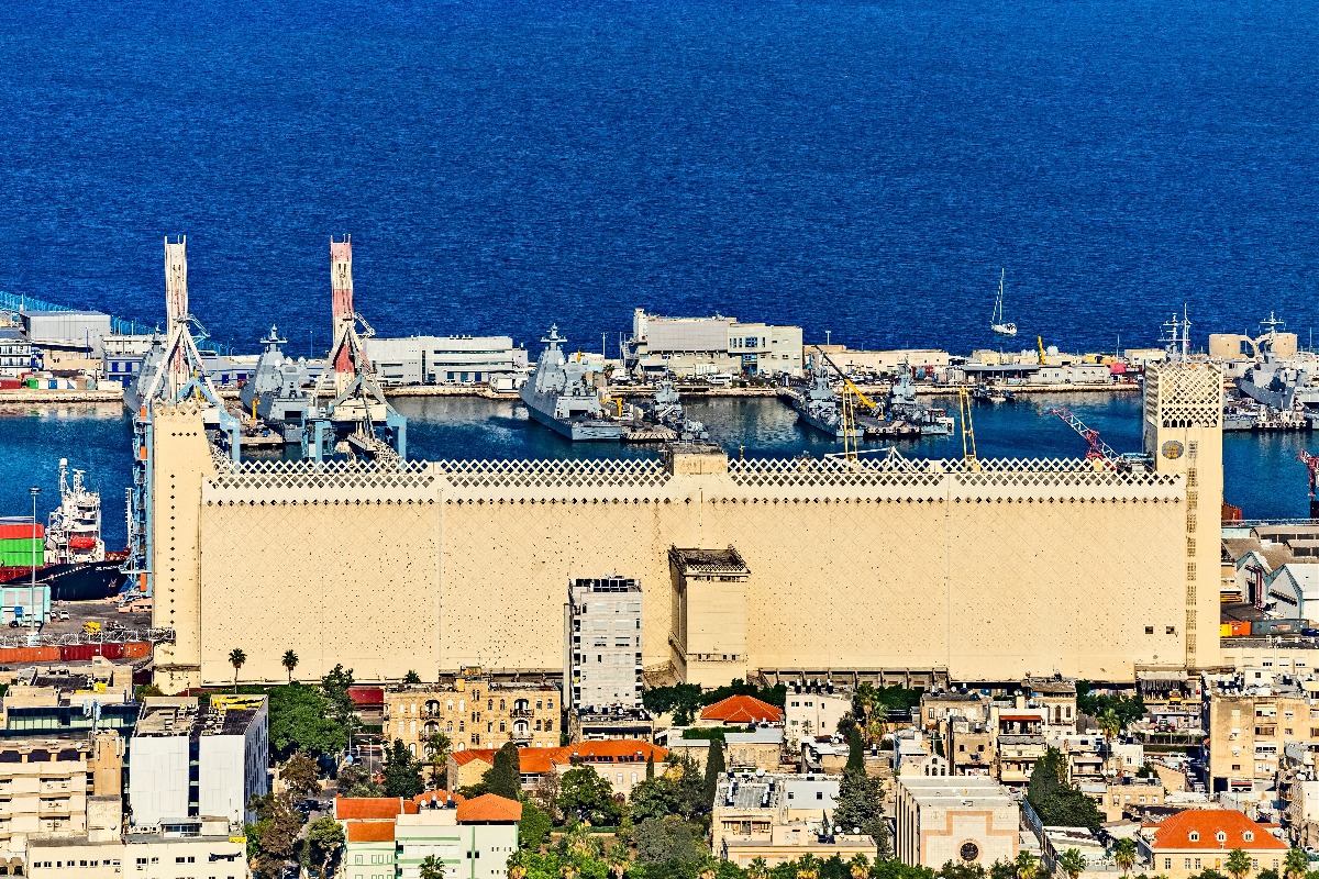 הממגורה בנמל חיפה ישראל