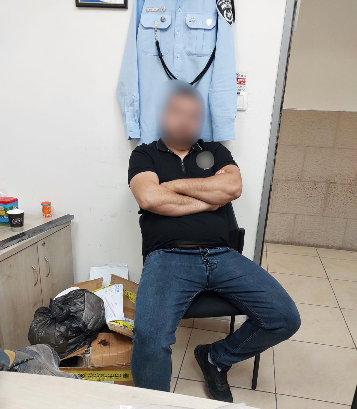 החשוד בביתו נמצאו המטבעות 