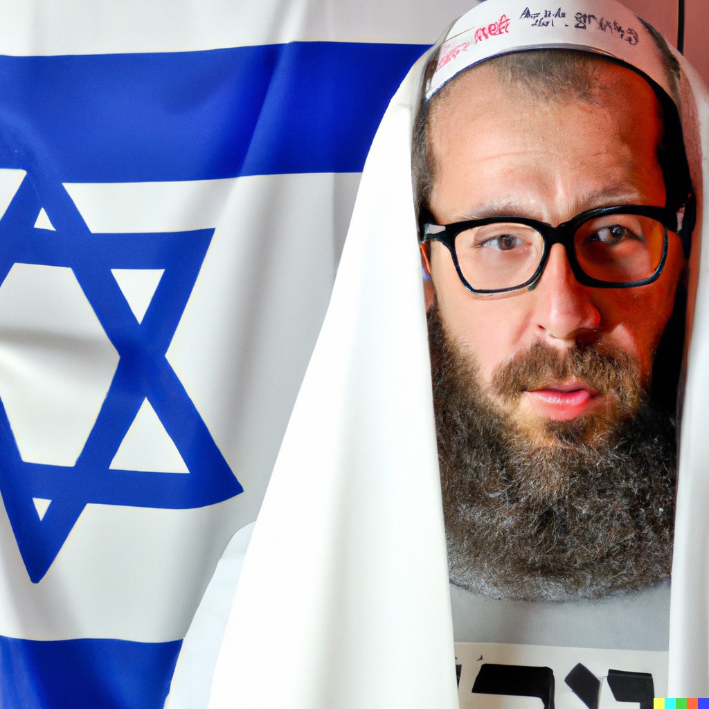 מצביע פוטנציאלי של הציונות הדתית שיצרה הבינה המלאכותית 