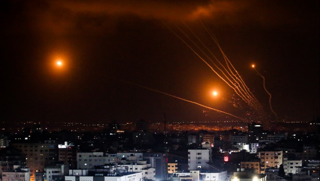  רקטות שנורו לעבר ישראל מרצועת עזה