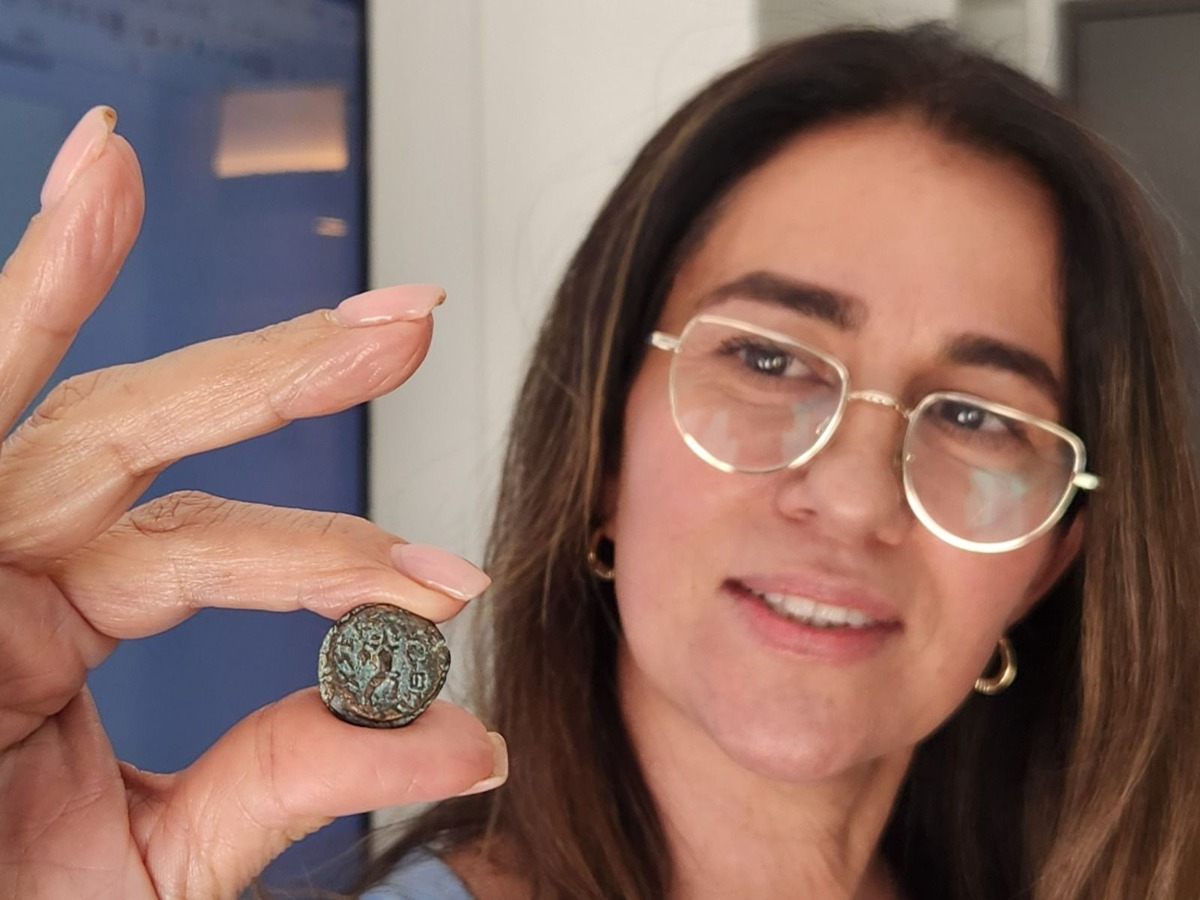 אחד המטבעות הנדירים שנמצאו