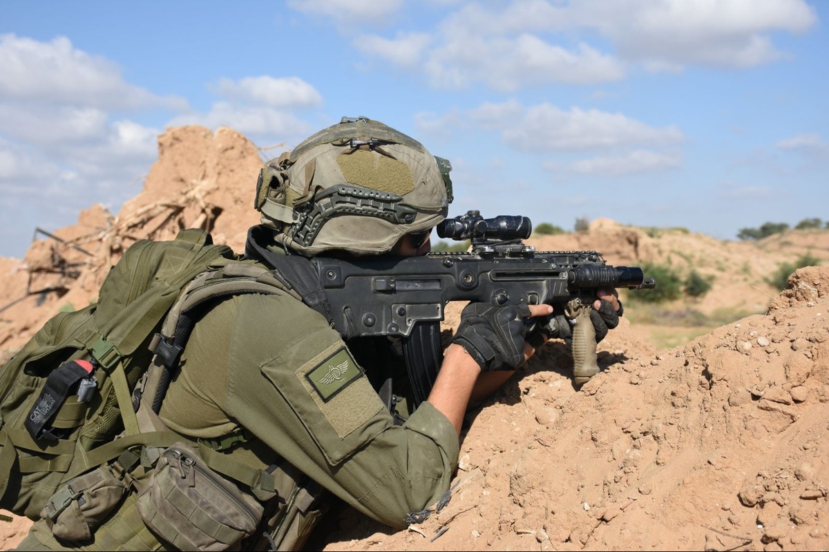 לחימת צוות הקרב של חטיבת הנח"ל ברצועת עזה