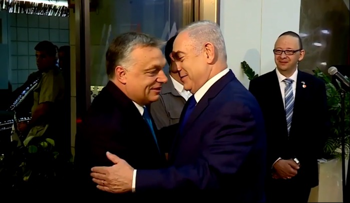נתניהו ואורבן 