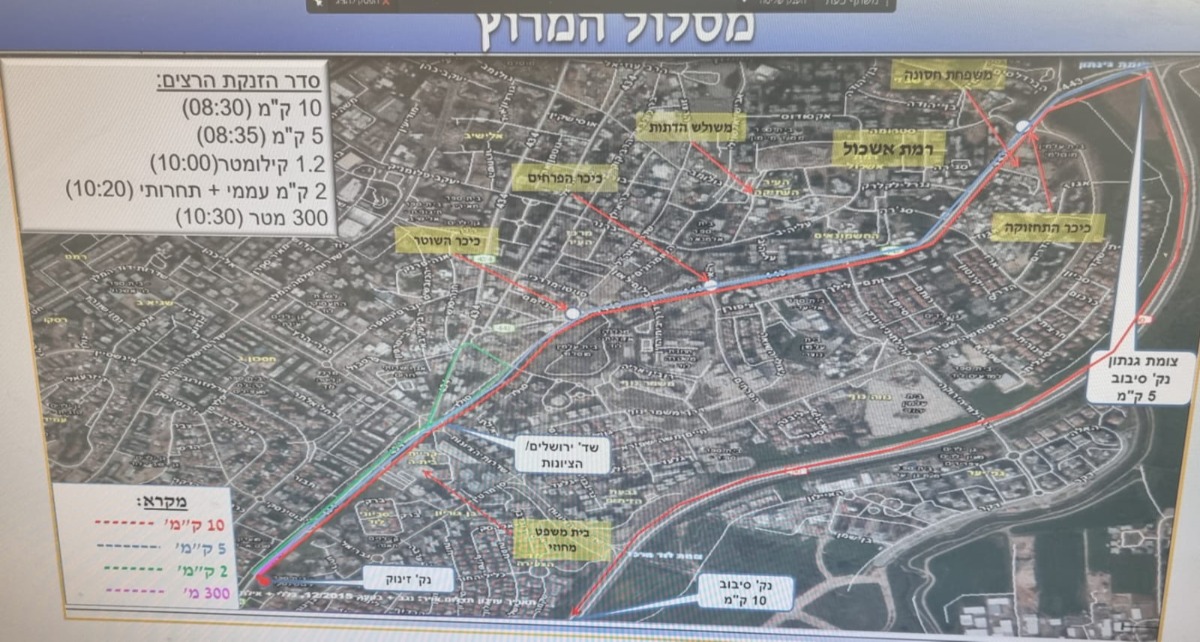 חסימות כבישים בלוד