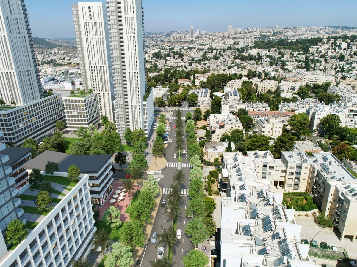 הדמיה של שכונת תלפיות
