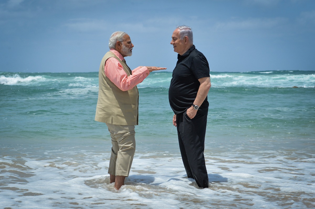 נתניהו עם מודי
