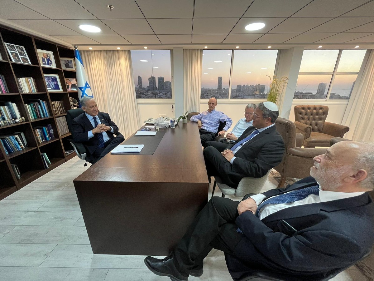 נתניהו בפגישה עם בן גביר