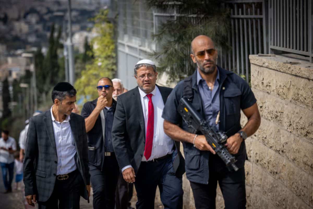 בן גביר בירושלים