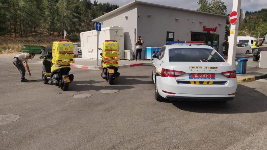 זירת הפיגוע בעלי
