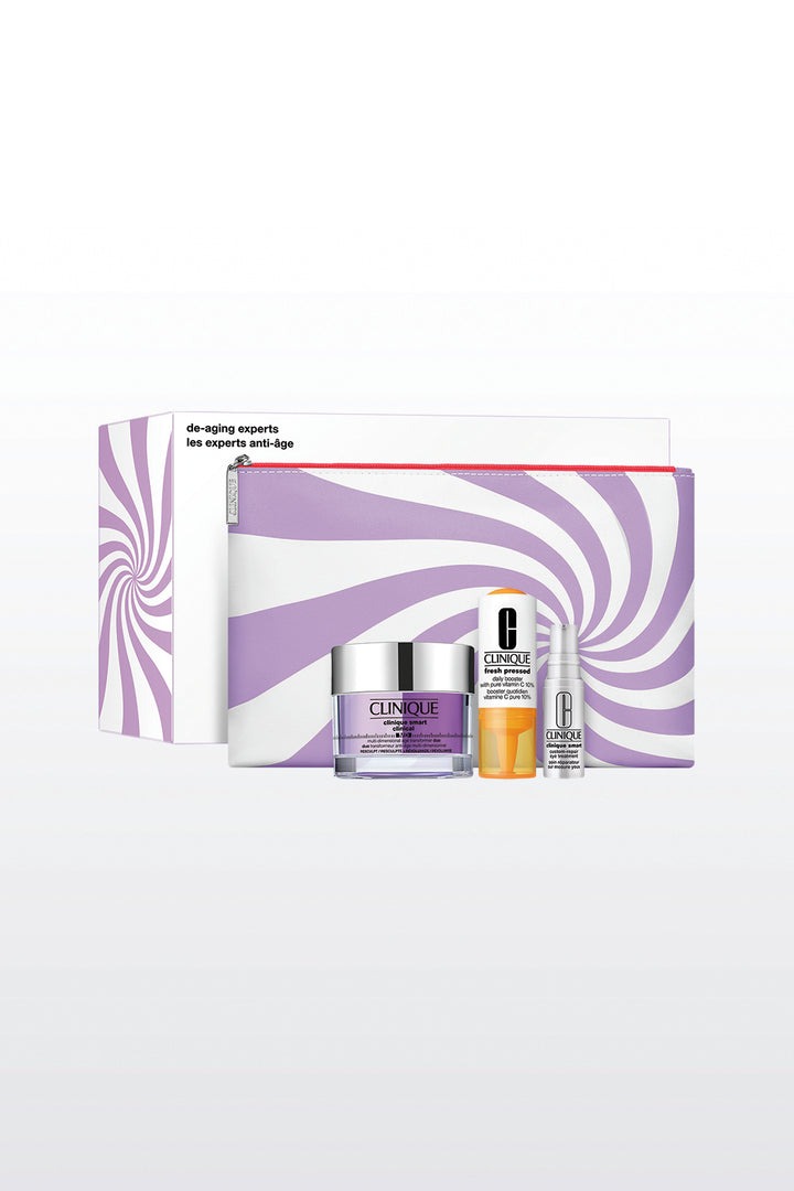 CLINIQUE EXPERTX מארז אנטי אייגינג - 